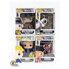 Image 1 : LOT OF 4 FUNKOS