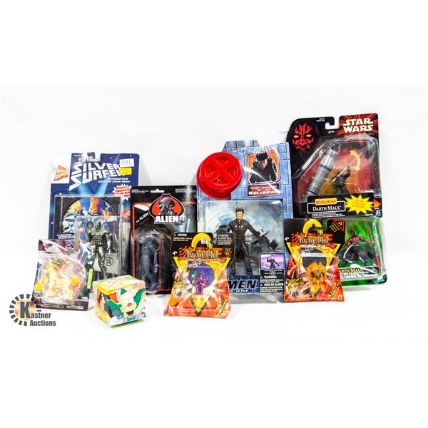 BOX OF ASSORTED FIGURES