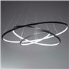 Image 1 : NEW DESIGNER 3 RING LED CHANDELIER PENDANT LIGHT