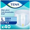 Image 1 : NEW 40 PACK OF TENA PROSKIN FULL BREATHABLE BRIEFS