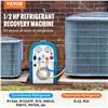 Image 2 : NEW VEVOR REFRIGERANT RECOVERY MACHINE, PORTABLE