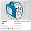 Image 5 : NEW VEVOR REFRIGERANT RECOVERY MACHINE, PORTABLE