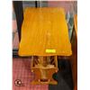 Image 2 : SIDE TABLE WITH LOWER MAGAZINE HOLDER H-23.75"