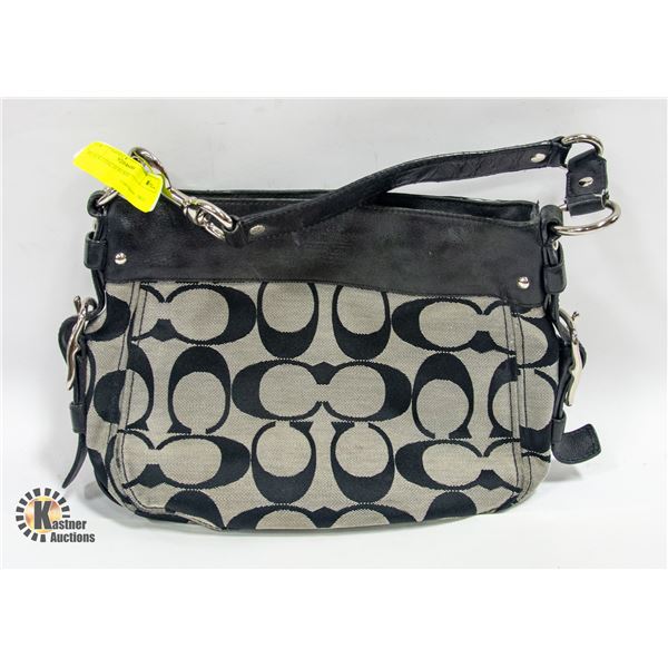 BLACK COACH PURSE