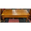 Image 1 : COFFEE TABLE H-16" W-22" L-65" WITH 2 END FOLDING