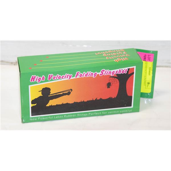 NEW HIGH VELOCITY SLINGSHOT