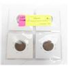 Image 2 : LOT OF 4 INDIAN HEAD CENTS