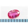 Image 1 : 7.3 CARAT LAB CREATED PINK SAPHIRE