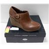 Image 1 : NEW DR SCHOLLS CREATE ANKLE BOOT MID BROWN LEATHER