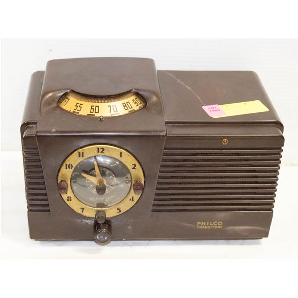 PHILCO TRANSITONE MOD. 85 TESTED WORKING