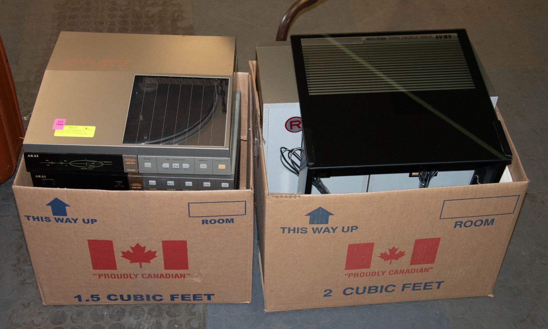 VINTAGE AKAI COMPUTER CONTROLLED PLAYER SYSTEM