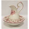 Image 1 : DECORATIVE PITCHER AND BOWL