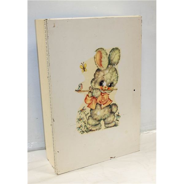 VINTAGE WALL MOUNT CABINET