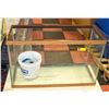 Image 1 : FISH TANK 30X12.5"X17" W/ACCESSORIES