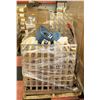 Image 1 : PALLET WITH WINE MAKING SUPPLIES, ELECTRIC WINE