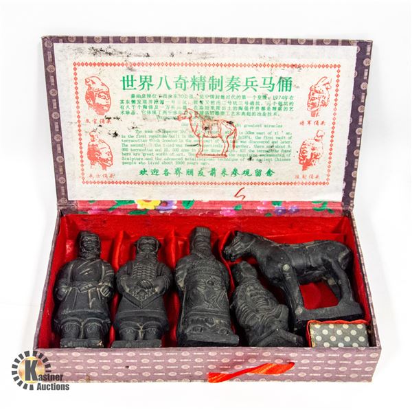 VINTAGE BOXED (5) SET TOMB