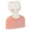 Image 1 : ABBOTT COLLECTION HOME LARGE FEMALE HEAD PLANTER