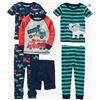 Image 1 : SIMPLE JOYS BY CARTER'S BABY BOYS 6 PC COTTON PJS