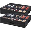 Image 1 : NEW 2 PK LIFEWIT UNDER BED SHOE STORAGE ORGANIZER