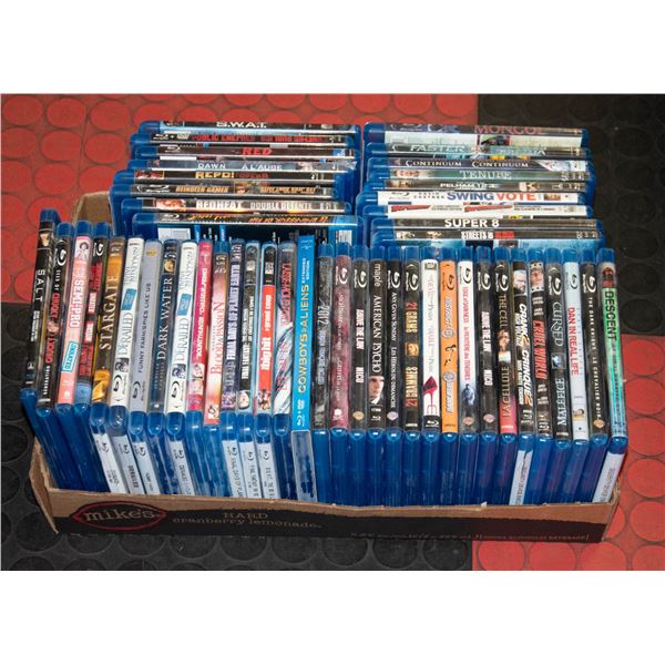 LOT BLU-RAYS (50 TITLES)