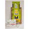 Image 1 : CORONA BEER SIGN + 4PCS COORS BEER GLASSES
