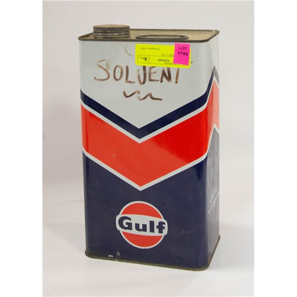 GULF 4 LITRE CAN