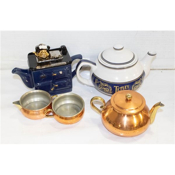 VINTAGE TEAPOTS
