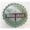Image 1 : XLARGE METAL HEINEKEN WALL CLOCK FOR MAN