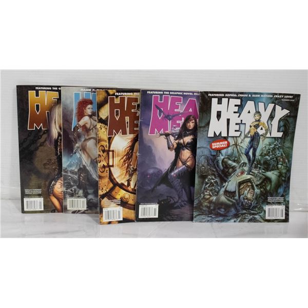 5 HEAVY METAL MAGAZINES