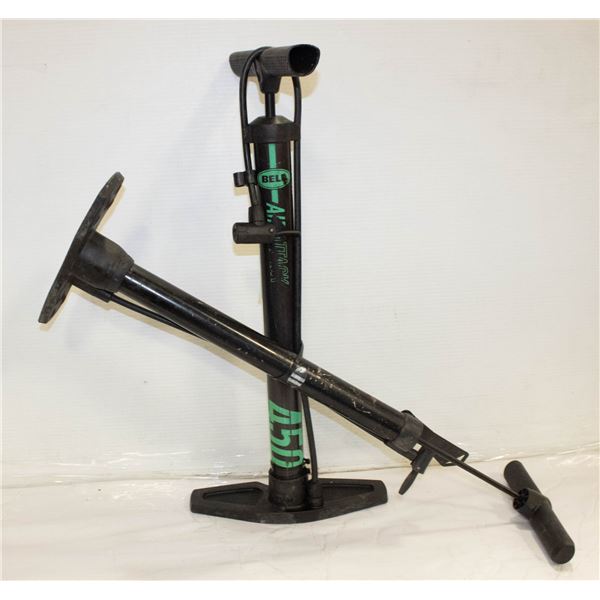 2PCS BICYCLE PUMPS