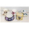 Image 1 : TEA CUPS & SAUCERS, PRINCESS DIANA&CHARLES TEA TIN