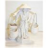 Image 1 : WATER CARRIER + GUISHA FIGURINES 2 LARGE 2 SMALL
