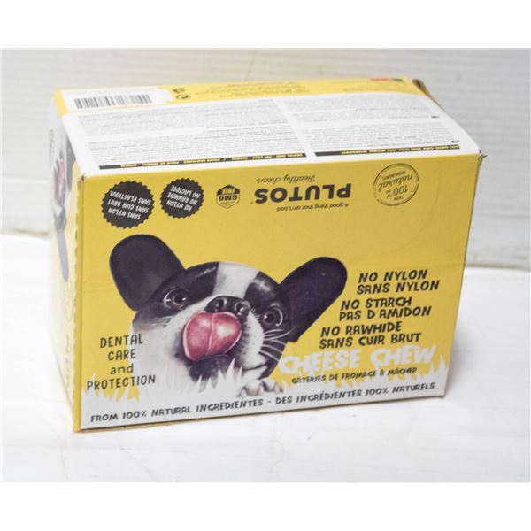 CASE OF PLUTO 100% NATURAL DOG CHEWIES