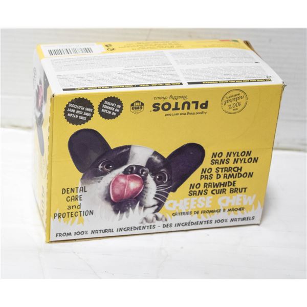 CASE OF PLUTO 100% NATURAL DOG CHEWIES