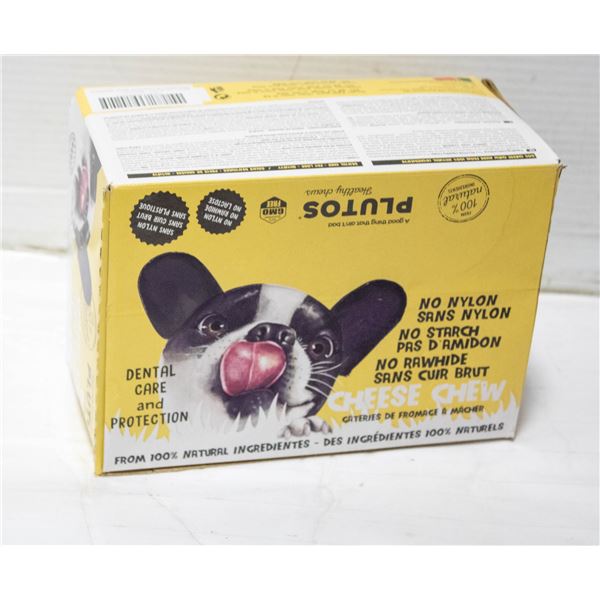 CASE OF PLUTO 100% NATURAL DOG CHEWIES