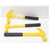 Image 1 : FLAT OF 3 NEW CLAW HAMMERS