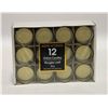 Image 1 : PACK OF 12 HOME ACCENT VOTIVE CANDLES