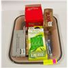 Image 1 : TRAY OF SMOKERS ITEMS INCLUDES PAPERS AND MORE
