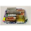 Image 1 : TRAY OF SMOKERS ITEMS INCLUDES PAPERS AND MORE