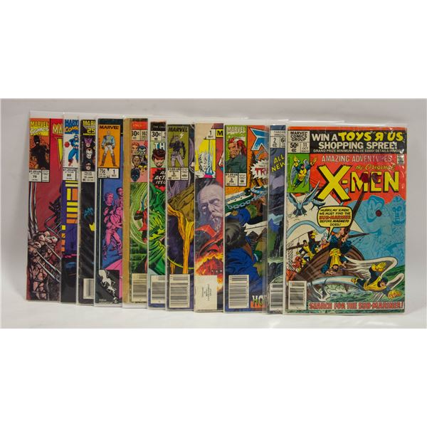 OLD COMICS SET OF 11 MARVEL