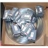 Image 1 : UNCLAIMED FREIGHT - BOX OF TUBING/WALL SWITCHES