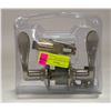 Image 1 : NEW BRUSHED NICKEL DOOR LATCH LEVER STYLE