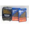 Image 1 : 2 UNUSED MASTERCRAFT TITANIUM DRILL BIT SETS &