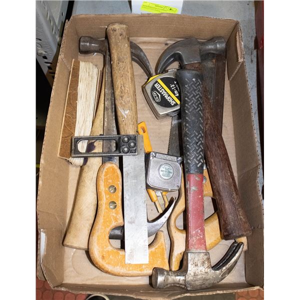 FLAT OF HAMMERS AND SAWS