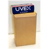 Image 1 : UVEX SAFETY GLASSES S2500 BLK / CLR QTY: 10