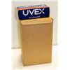Image 1 : UVEX SAFETY GLASSES S2500 BLK / CLR QTY: 10
