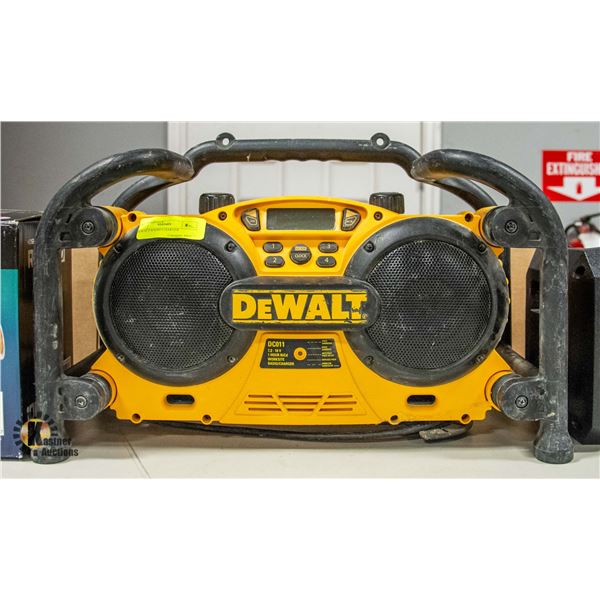 DEWALT RADIO CHARGER