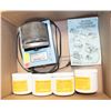 Image 1 : ROCK TUMBLER W/COMPLETE SET OF GRIT POLISH &
