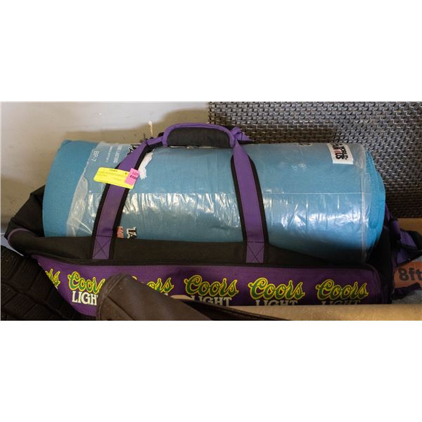 SLEEPING PAD FOR CAMPING WITH DUFFLE BAG