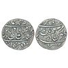 Image 1 : Mughals: Mughal potentates in late 18th century - silver rupee in the name of Shah Alam II, 'Hami Di